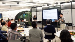 宇宙ビジネスの交流イベントCafe ＆ Bar 流れ星（2024.10）