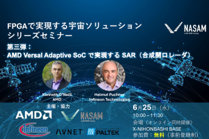 Space-Based Synthetic Aperture Radar (SAR) Using AMD Veral Adaptive SoCs