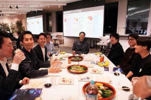 宇宙スタートアップ３社合同寿司ナイト